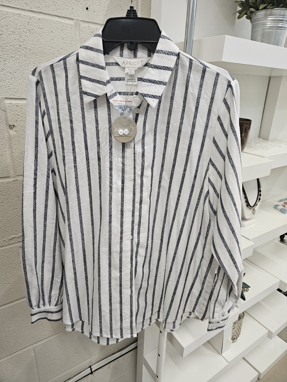 Cotton Stripe Blouse